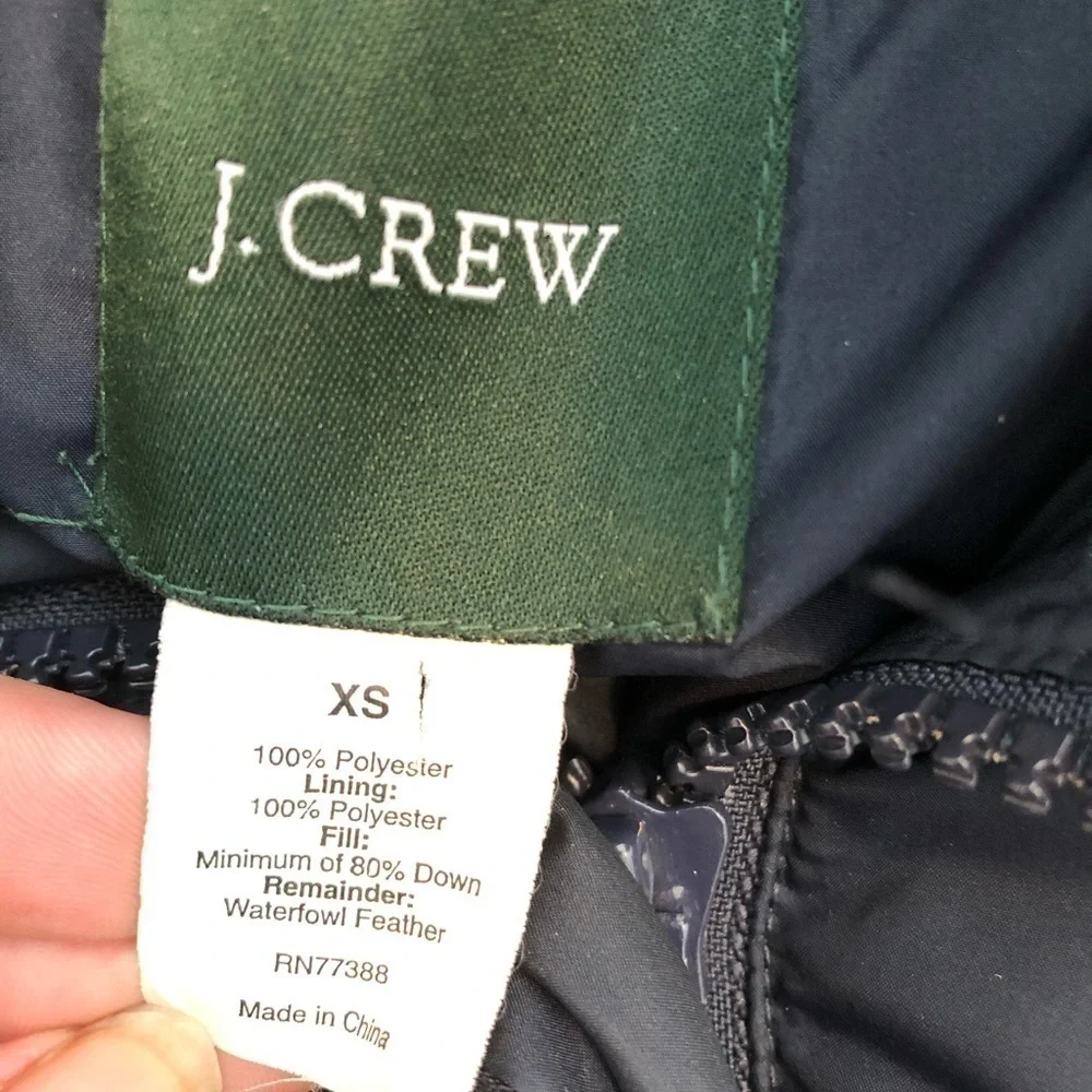 J. Crew Puffer Jacket Size XS